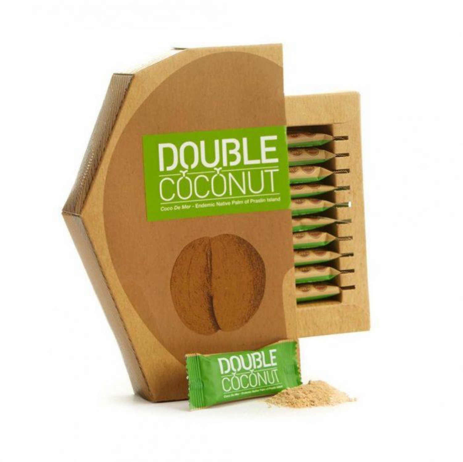 Double Coconut 雙椰子粉禮盒與獨立包裝